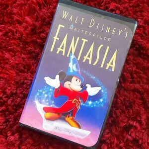 Walt Disney Fantasia VHS tape Christmas Lead Edition 11/21/1991